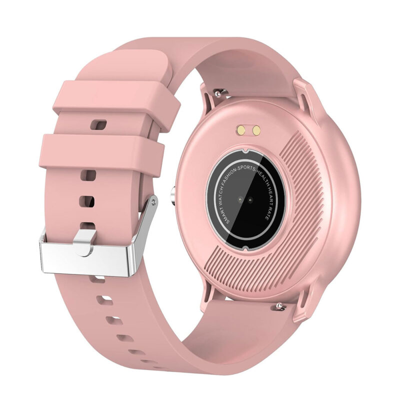 Zwear Zl02d Smartwatch Bluetooth 4.0 Android Ios Tela 1.3 pol. Rosa