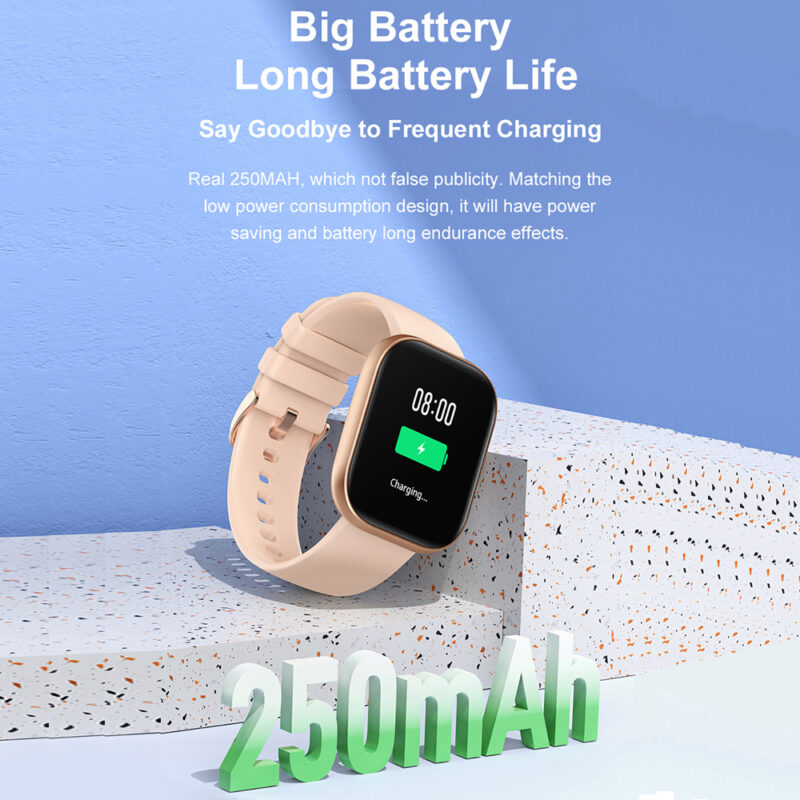 Relógio Smartwatch Colmi P68 Bt 5.2 Android Ios Tela 2.4 pol. Gold