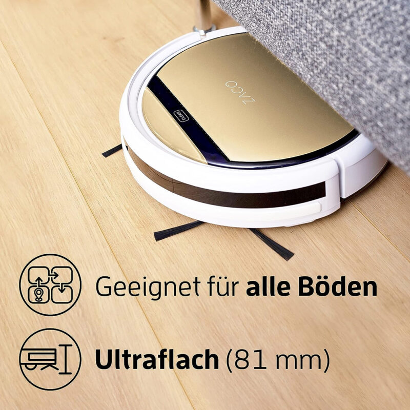 Ilife V5s Pro Robô Aspirador Pó e Esfregão Inteligente Gold