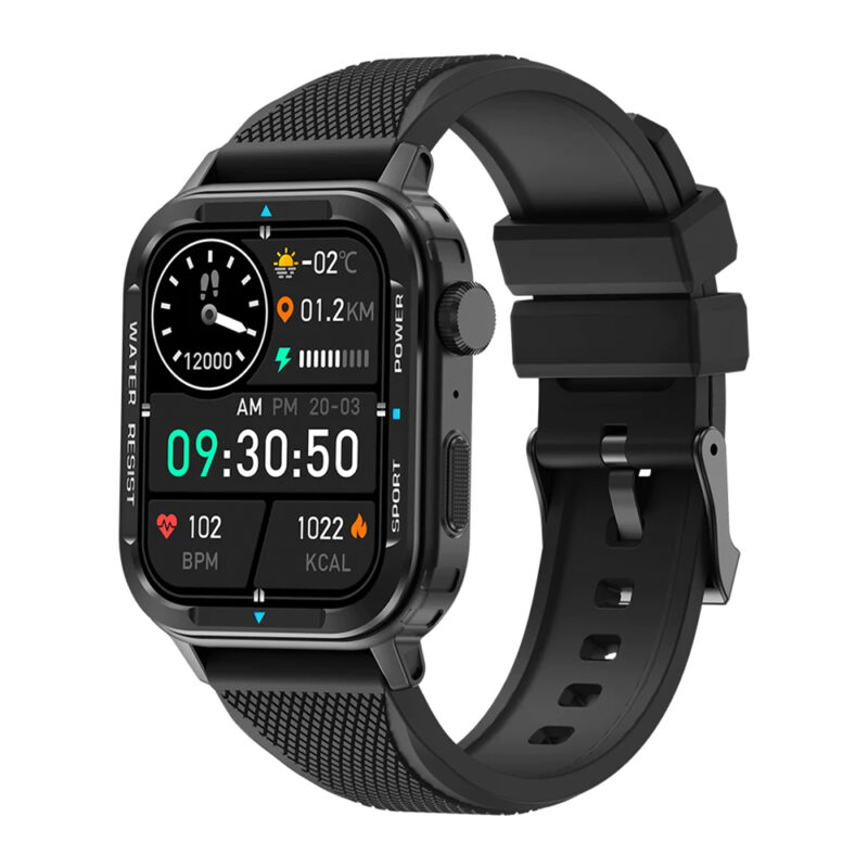 Smartwatch Colmi M41 Bt 5.2 Android Ios Tela 1.9 pol. Preto
