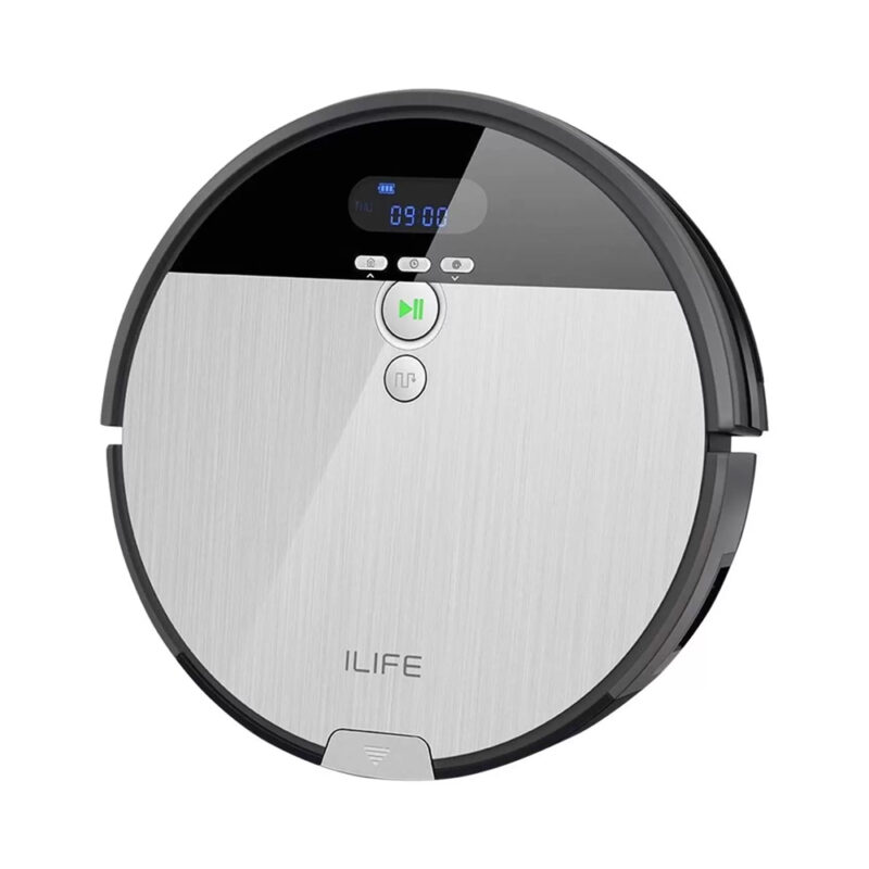 Ilife Robô Aspirador De Pó Inteligente Híbrido Ilife V8S Original (Cinza)