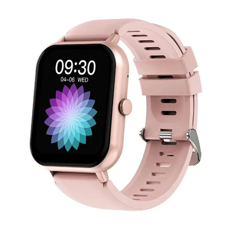 Zwear Zl54c Smartwatch Bluetooth 5.1 Android Ios Tela 1.83 pol Rosa