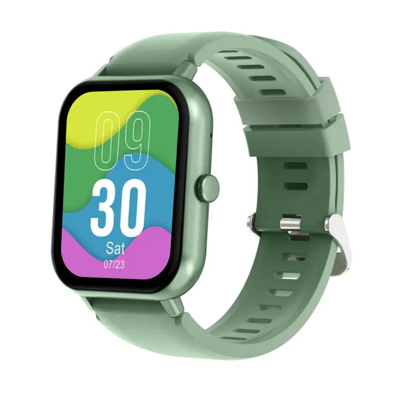 Relógio inteligente Zwear Zl54c Bluetooth 5.1 Tela 1.83 pol. Verde