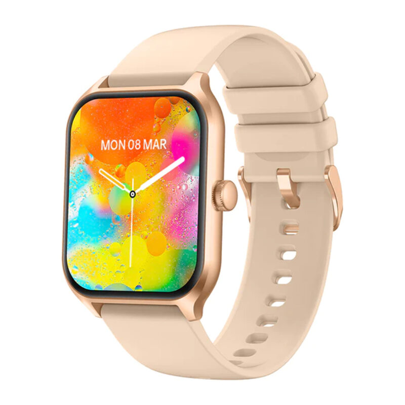 Relógio Inteligente Colmi P60 Bt 5.2 Android Ios Tela 1.96 Gold