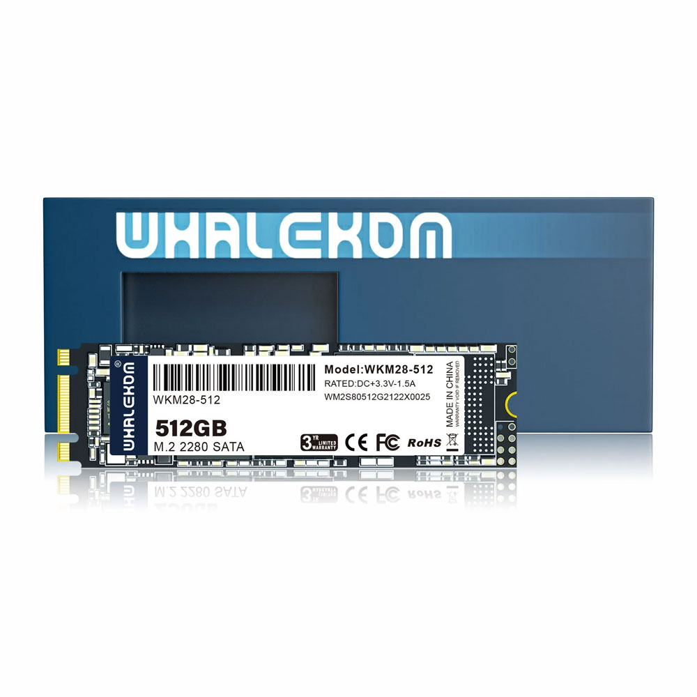 Whalekom SSD M.2 SATA 2280 M80 Series 512G WKM28-512