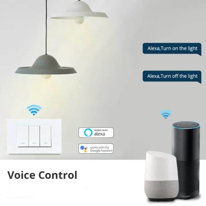 Interruptor Parede Inteligente Zemismart Tbz23 Zigbee Branco
