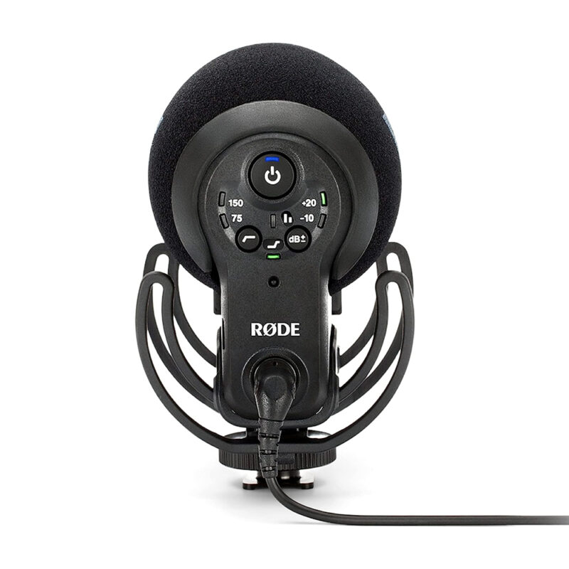 Microfone Câmera Rode VideoMic Pro+ Áudio Profissional Preto