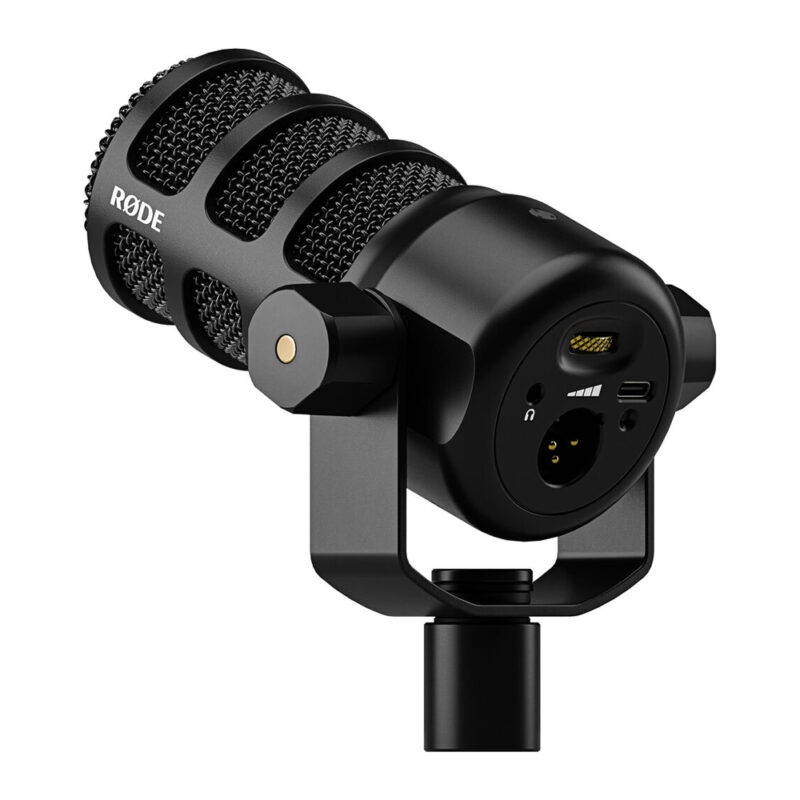 Microfone Mesa Rode PodMic Saída Usb/Xlr Podcast Jogos Preto
