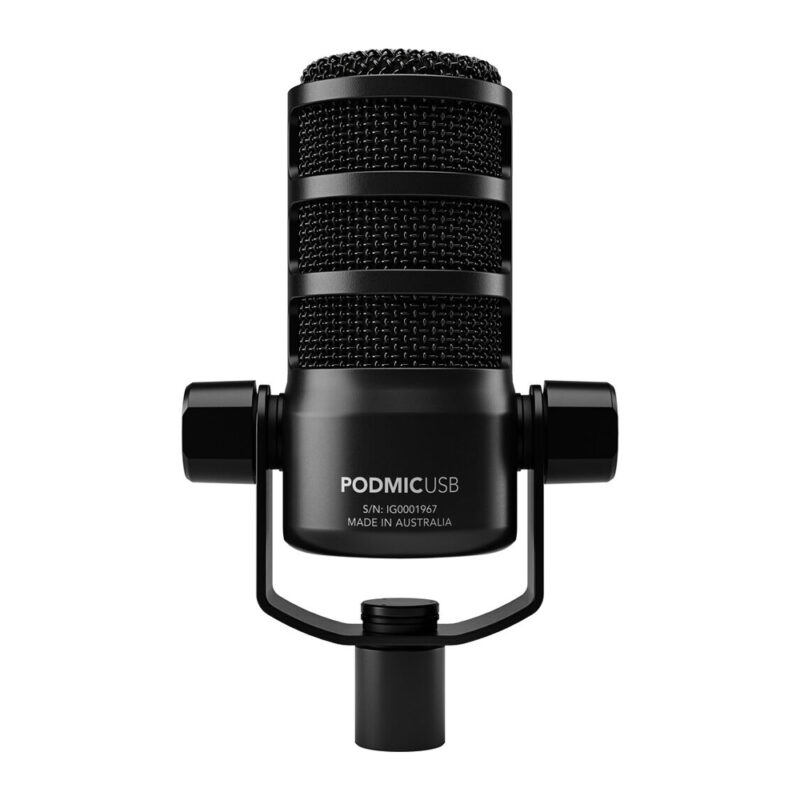 Microfone Mesa Rode PodMic Saída Usb/Xlr Podcast Jogos Preto