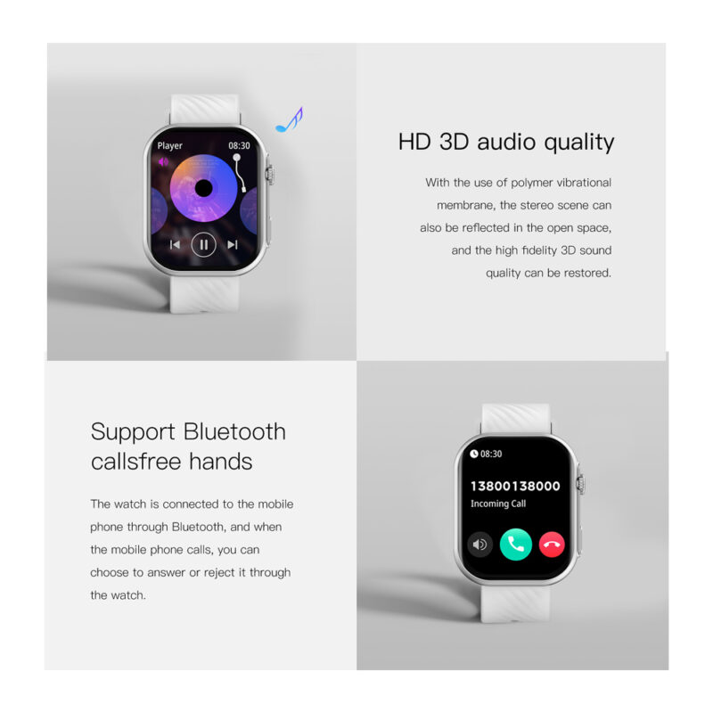 Zwear smartwatch ZL80 Silver