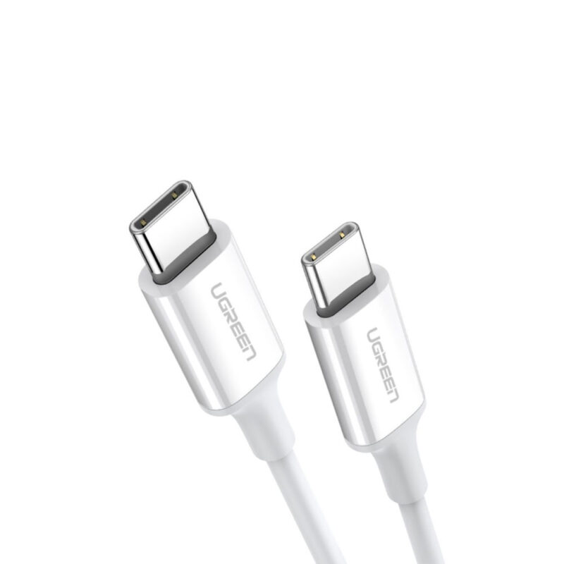 Ugreen Type C 2.0 Male To Type C 2.0 Male 5A Data Cable White 2M 60552