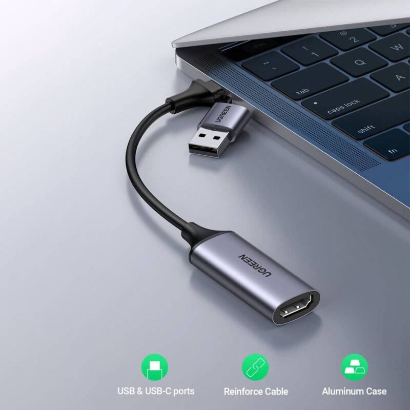 Ugreen CM489 USB 1080P Video Capture Device 1080P 40189