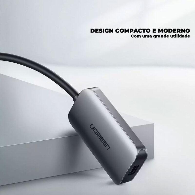 Ugreen USB-C To Mini DP Femal Adapter Without PD Gray 60351 CM236