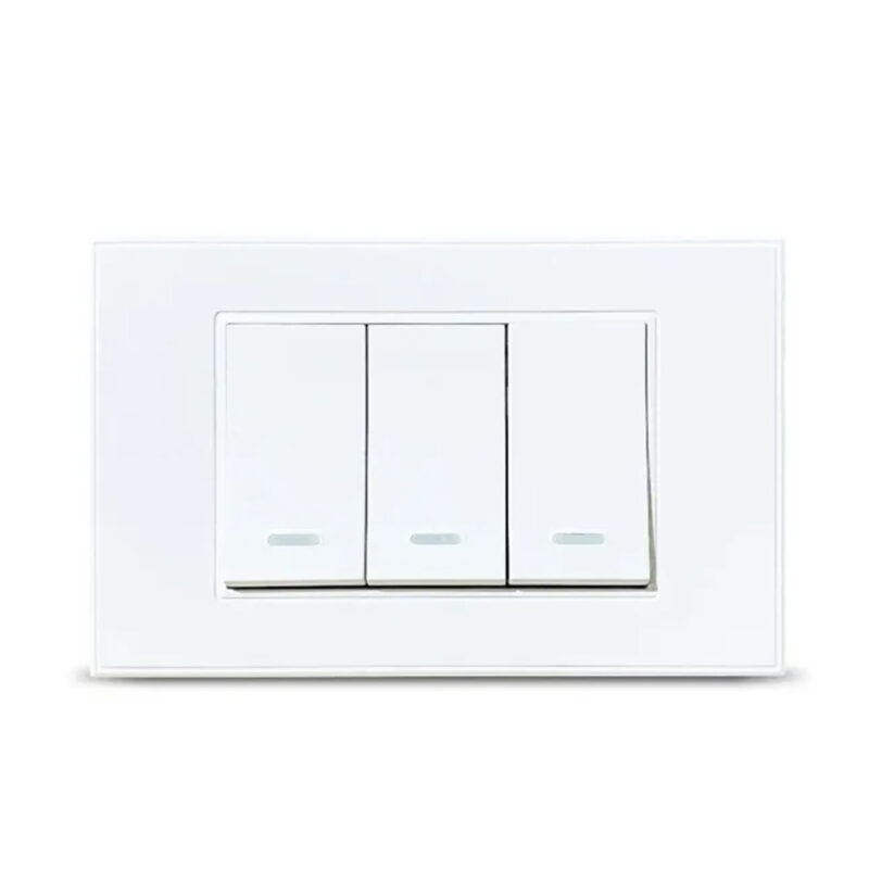 Interruptor Parede Inteligente Zemismart Tbz23 Zigbee Branco