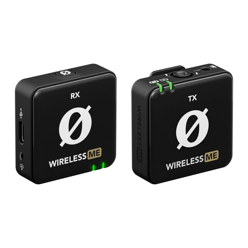 Sistema Microfone Lapela Rode Microfone Wireless ME Preto