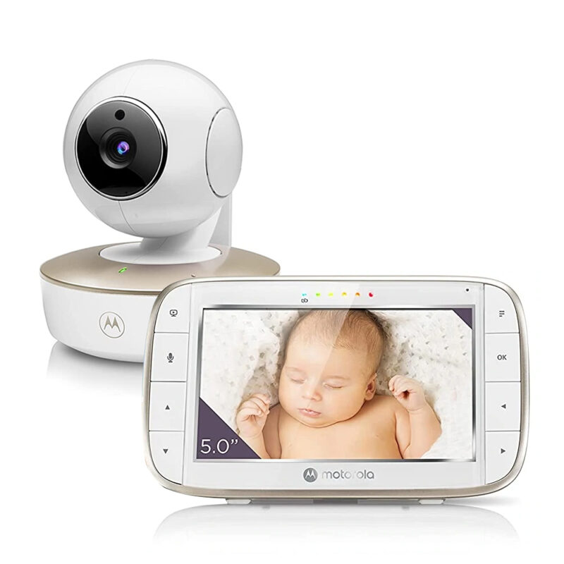 Babá Eletrônica Câmera Sem Fio Motorola Vm855 Tela 5 pol.