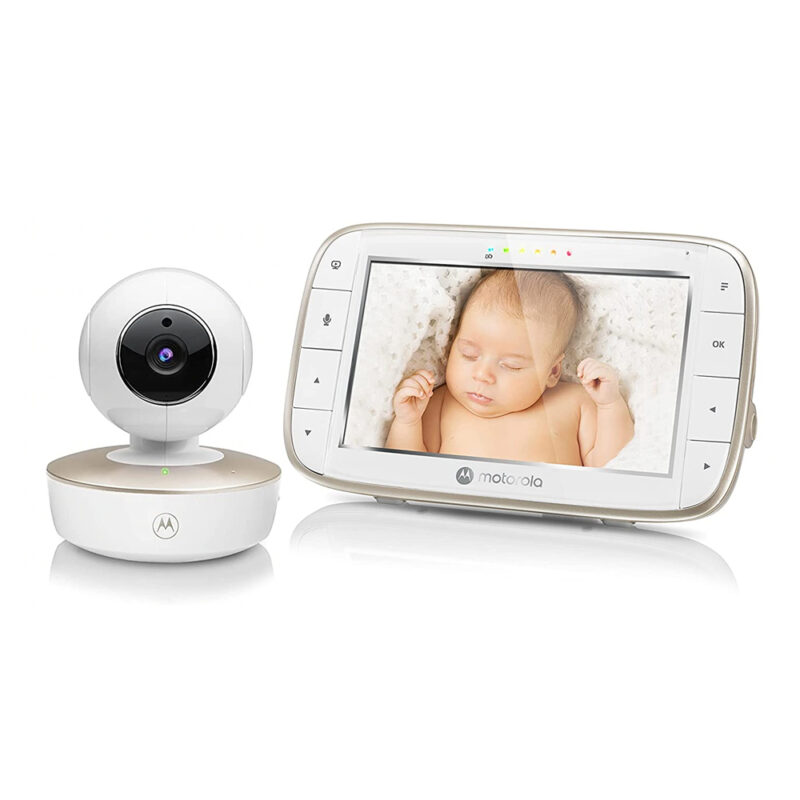 Babá Eletrônica Câmera Sem Fio Motorola Vm855 Tela 5 pol.