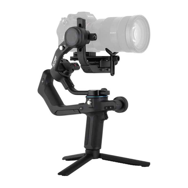 Gimbal Feiyutech Scorp Cardan para Câmera Fotográfica Preto