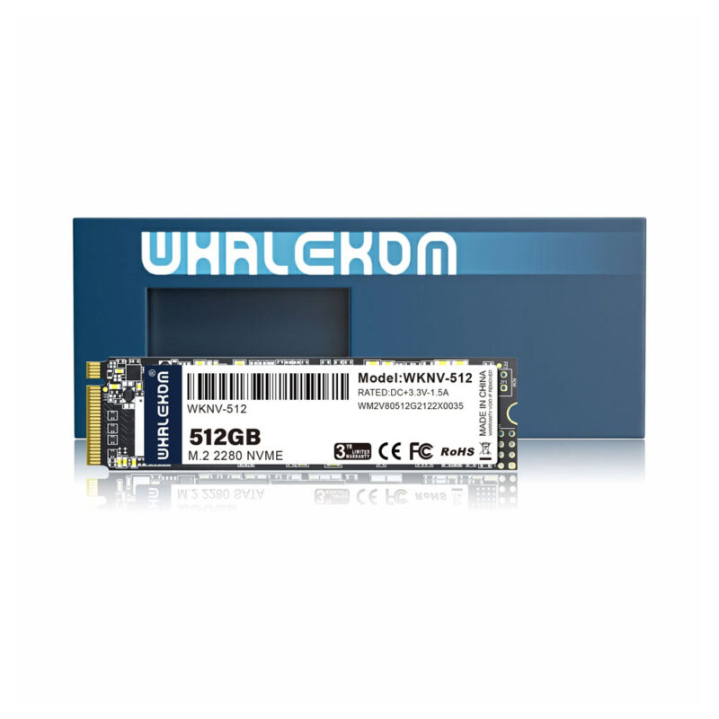 Disco Sólido Interno Whalekom Ssd 512gb N80 Series NVMe 2280