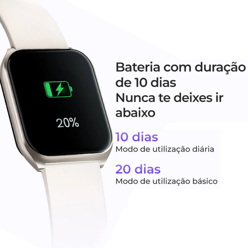 Relógio Inteligente Haylou Watch Ls02 Pro Bt 5.3 Tela 1.85 Prata