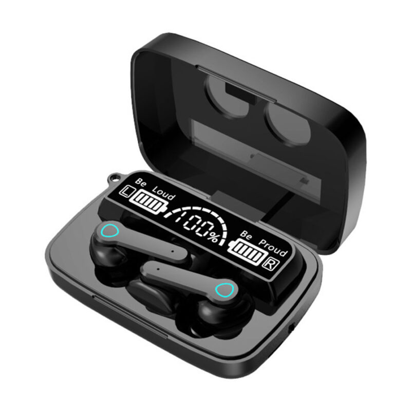 Fone de Ouvido Sem Fio M19 MPOWER In-ear Bluetooth 5.1 Preto