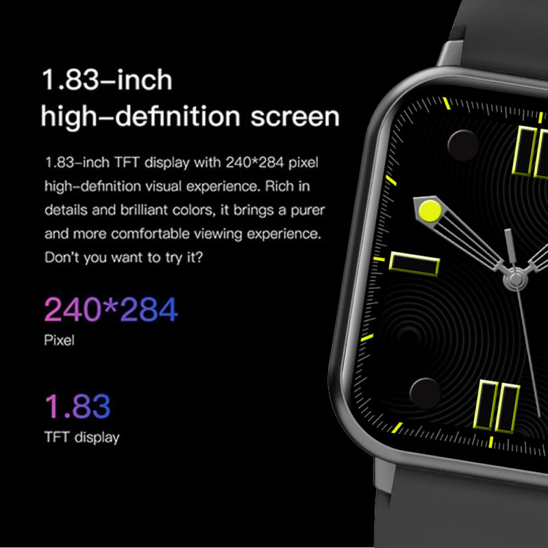 Relógio Inteligente Zwear Zl54  BT 5.2 Tela 1.83 pol Android e Ios