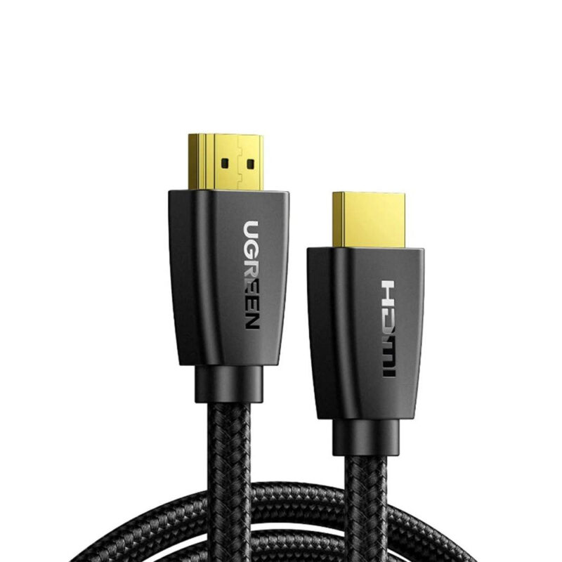 Cabo Vídeo Ugreen Hdmi Macho/Macho Trançado Nylon 1.5M Preto