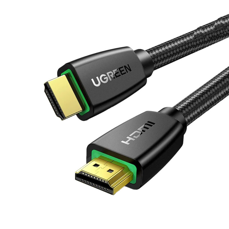 Cabo de Vídeo Ugreen Hdmi Macho/Fêmea 4k-60Hz 10M Preto