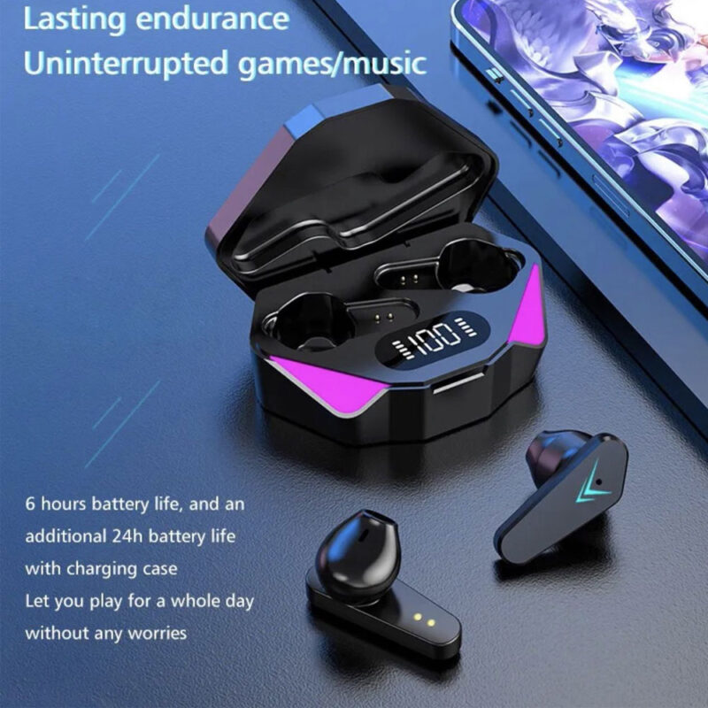 Fone de Ouvido Sem Fio X15 MPOWER In-ear Bluetooth 5.0 Preto