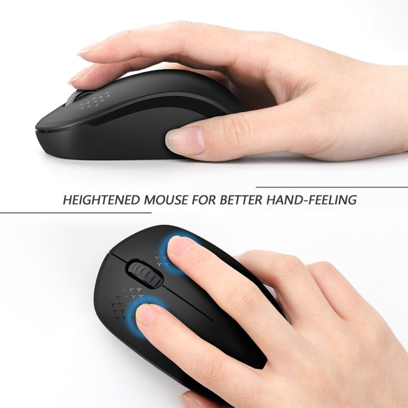 Mouse Sem Fio Seenda Wgsb 012 Mouse Wireless 2.4G Preto