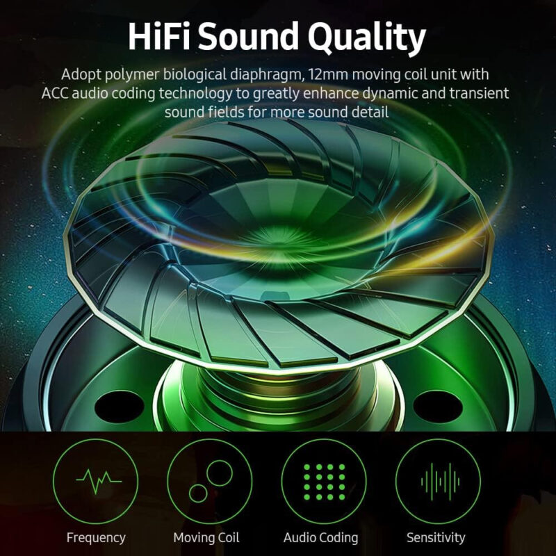Fone de Ouvido Sem Fio G7s MPOWER In-ear Bluetooth 5.0 Preto