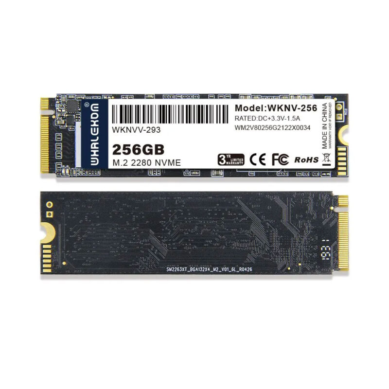 Disco Sólido Interno Whalekom Ssd 256gb N80 Series NVMe 2280