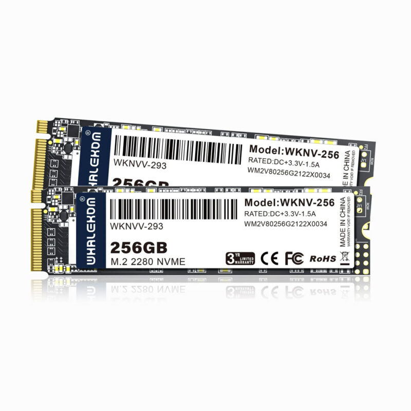 Disco Sólido Interno Whalekom Ssd 256gb N80 Series NVMe 2280