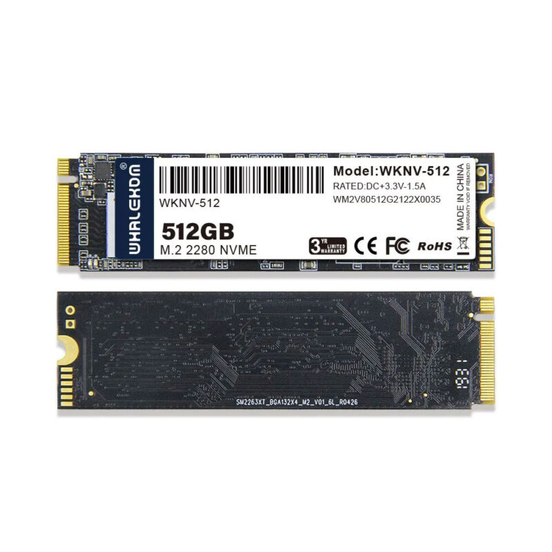 Disco Sólido Interno Whalekom Ssd 512gb N80 Series NVMe 2280