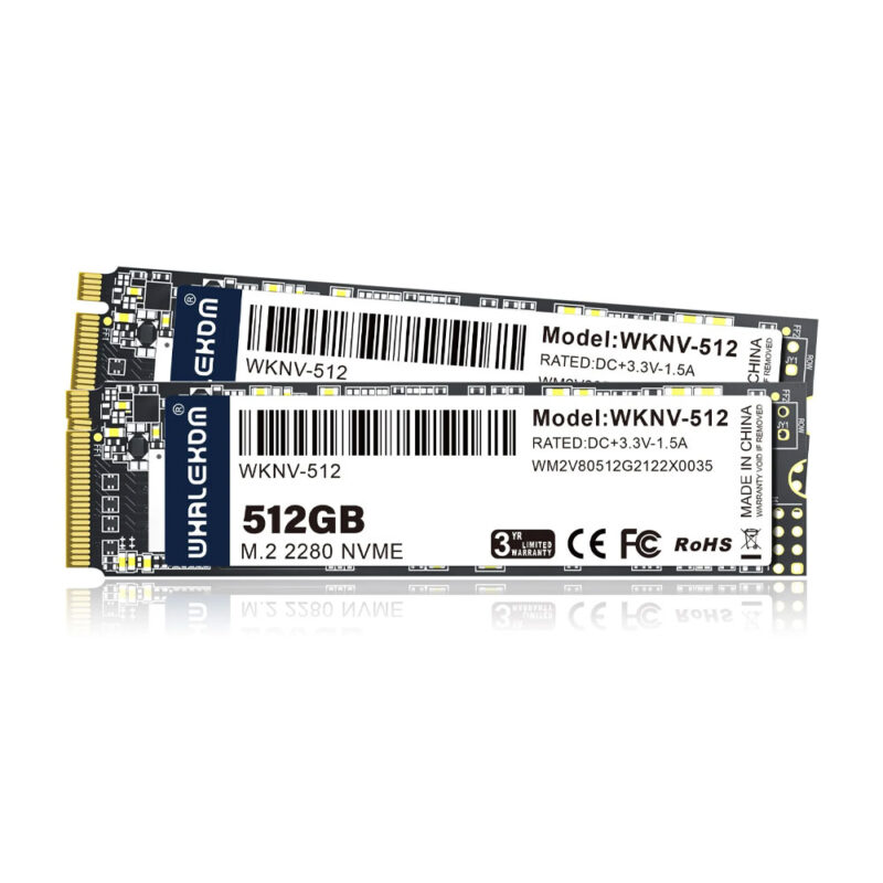 Disco Sólido Interno Whalekom Ssd 512gb N80 Series NVMe 2280