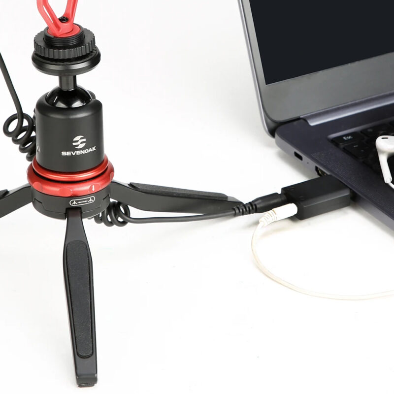 Adaptador de Áudio Boya By-ea2 Usb A para 3.5mm Fêmea Preto