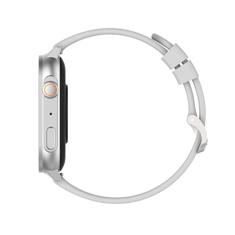 Relógio Inteligente Zwear ZL94 Chamadas BT 5.2 Tela 2.0 pol. Prata