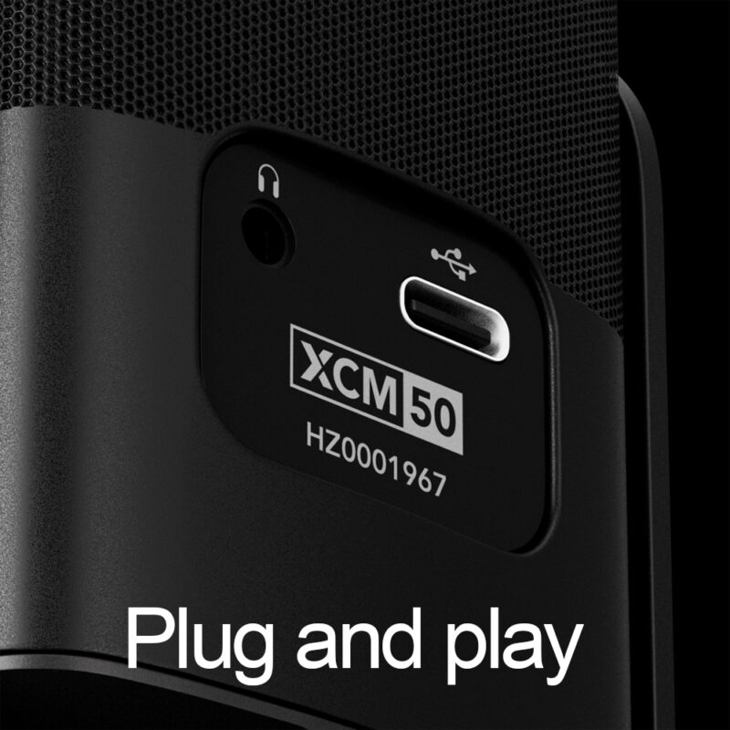 Microfone Estúdio Rode Xcm50 Usb C Áudio Profissional Preto