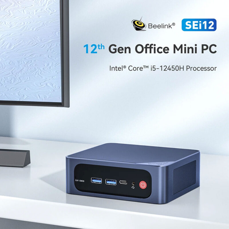 Beelink Mini Pc  Sei12 Max 500gb 16gb Processador i5 12450H