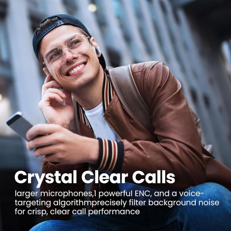 Fone de Ouvido Bluetooth Haylou X1 Sem Fio Driver 12mm Azul