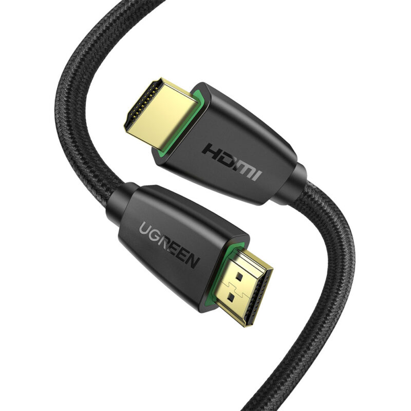 Cabo de Vídeo Ugreen Hdmi Macho/Fêmea 4k-60Hz 10M Preto