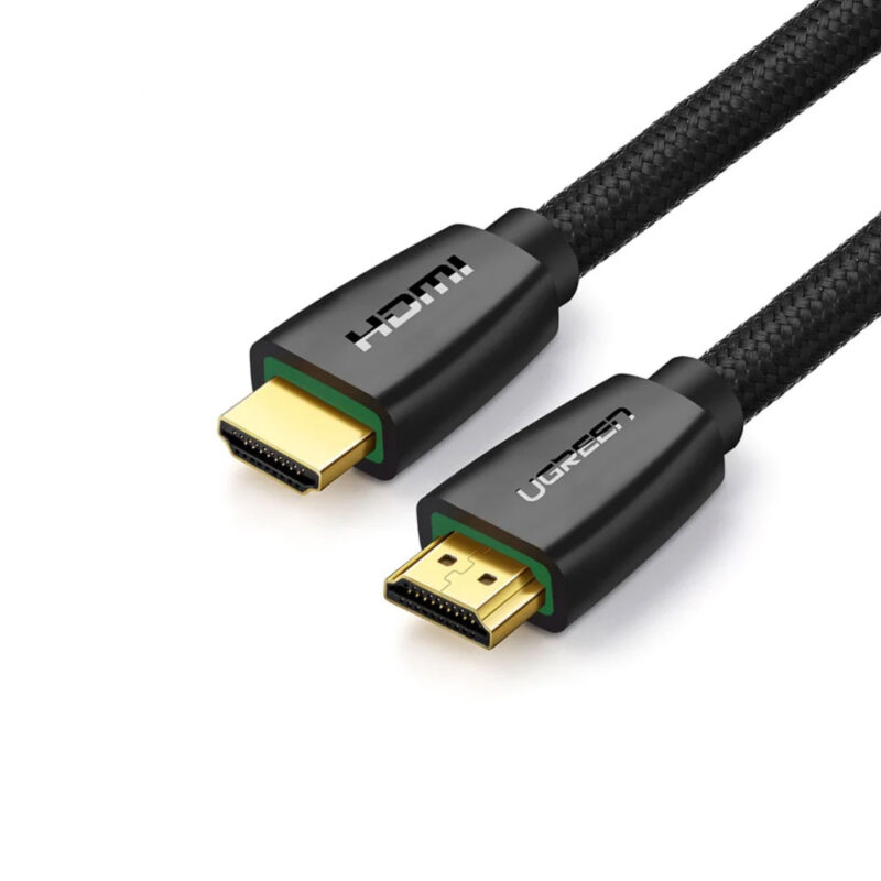 Cabo Vídeo Ugreen Hdmi Macho/Macho Trançado Nylon 1.5M Preto