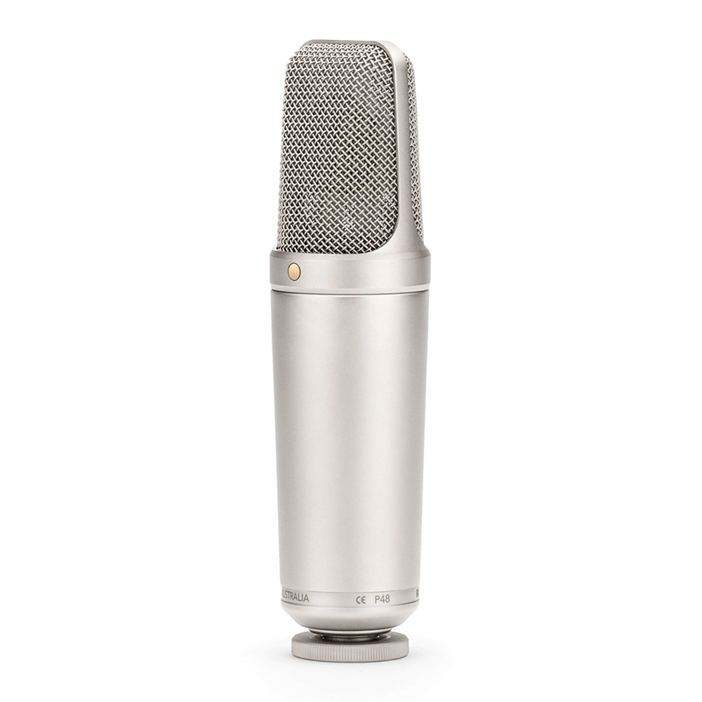 Microfone Condensador Rode NT1000 Xlr Estúdio Gravação Prata