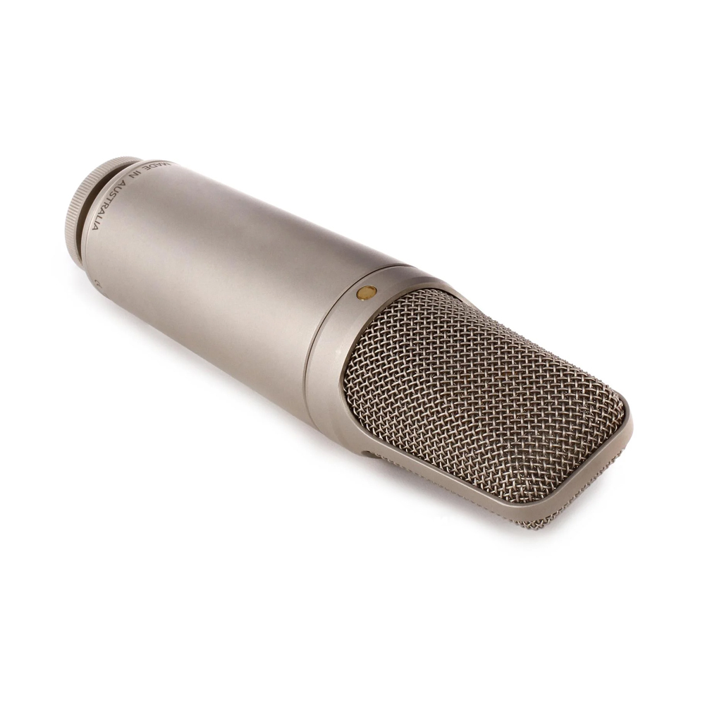 Microfone Condensador Rode NT1000 Xlr Estúdio Gravação Prata