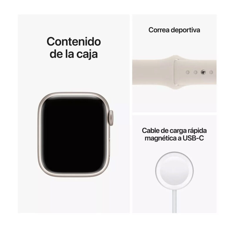 Apple Watch Se 2 Gen 40mm Gps Tela Retina Starlight S/M 2022