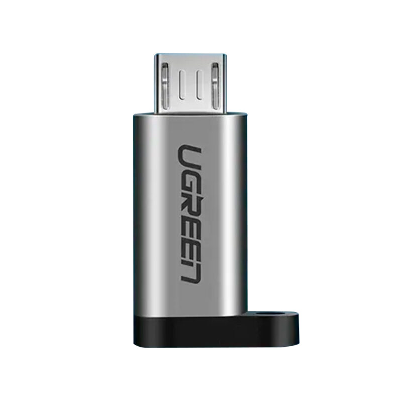Adaptador Ugreen Us282 Micro Usb Macho para Tipo C Fêmea
