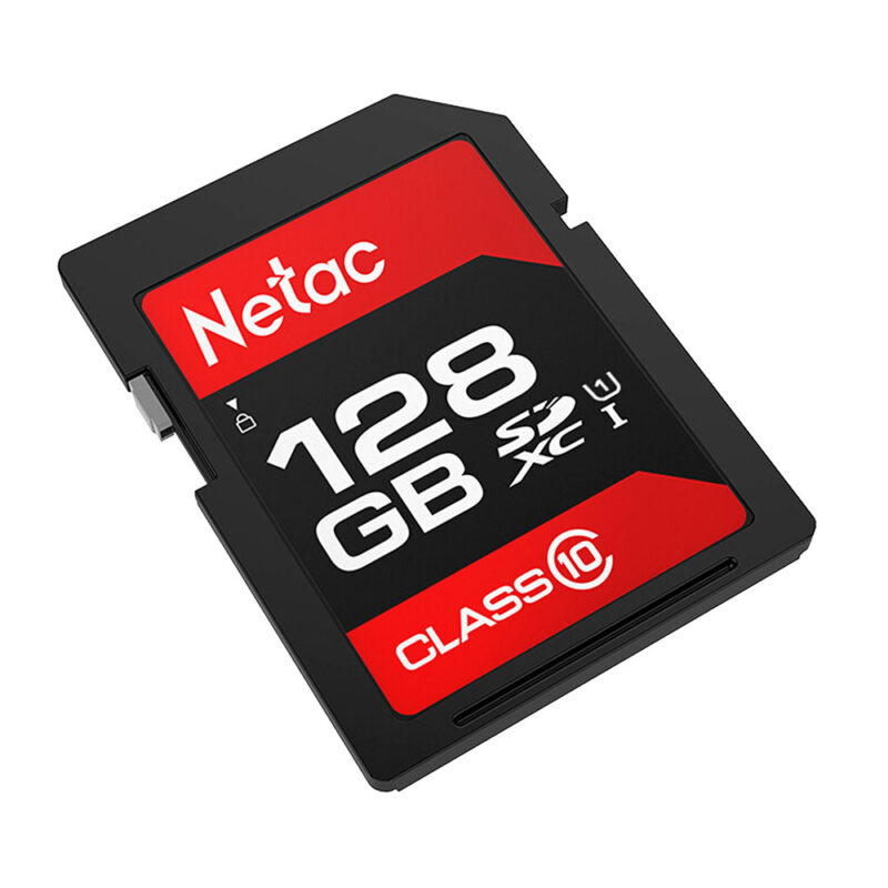 Cartão de Memória Netac 128gb Cartão Sd Classe c10 100Mbs
