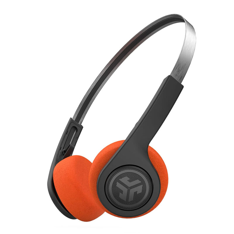 Fone de Ouvido Sem Fio Jlab Rewind Retro Bluetooth 4.2 Preto