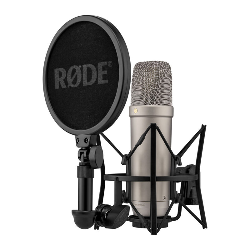Microfone Condensador Rode NT1 5 Gen. Estúdio Gravação Prata