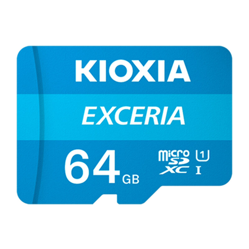 Cartão de Memória Micro Sd Kioxia 64gb Exceria 100Mbs e Adap